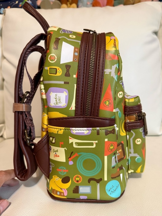 Loungefly Disney Pixar Up Dug & Knick-Knacks Mini Backpack - Picture 4 of 9